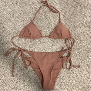 Nude Pink Swimsuit (NEVER WORN)